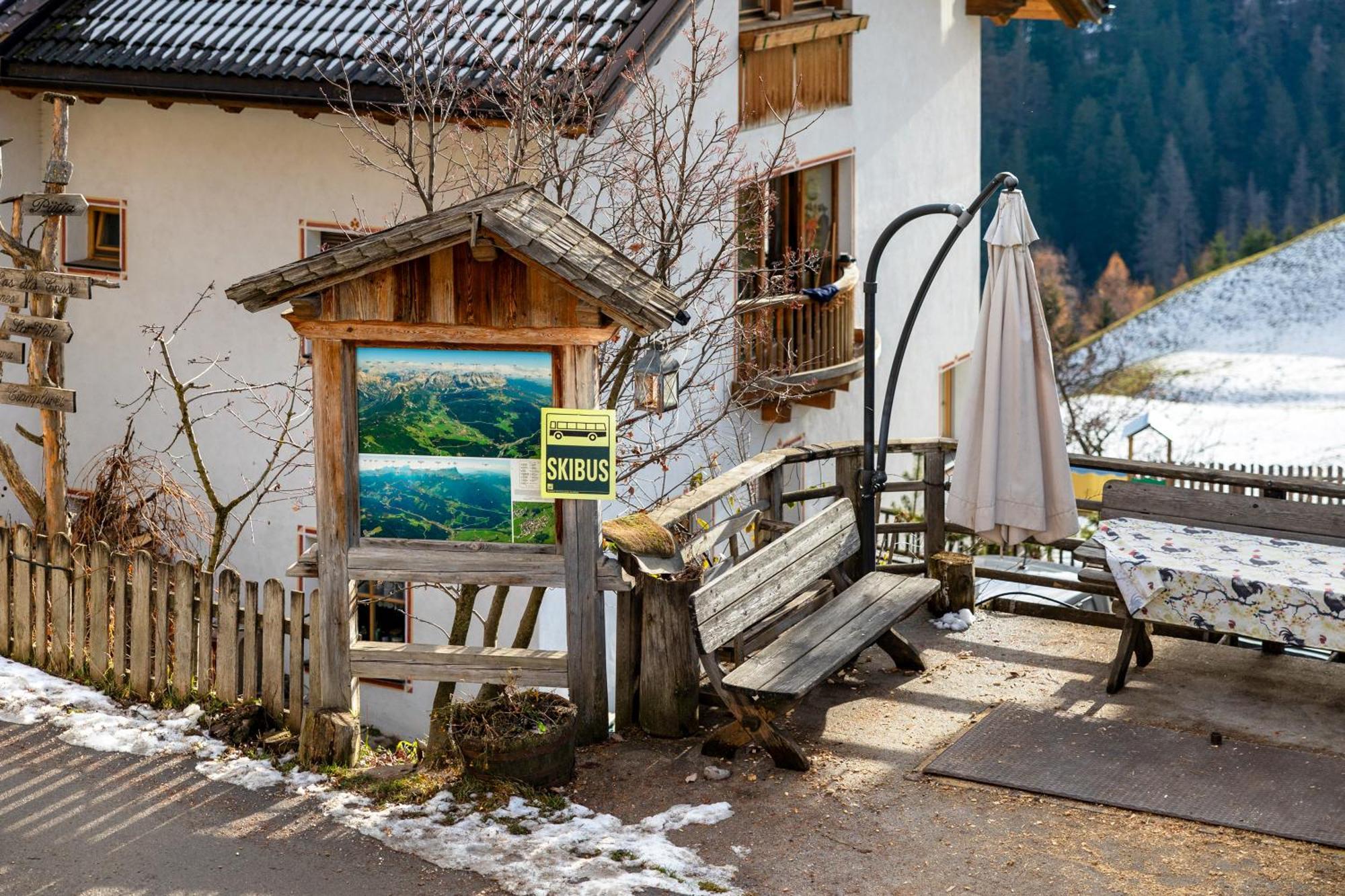 Maierhof Villa La Valle Bagian luar foto