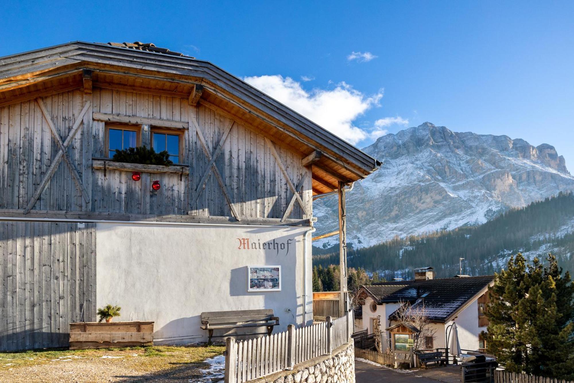 Maierhof Villa La Valle Bagian luar foto