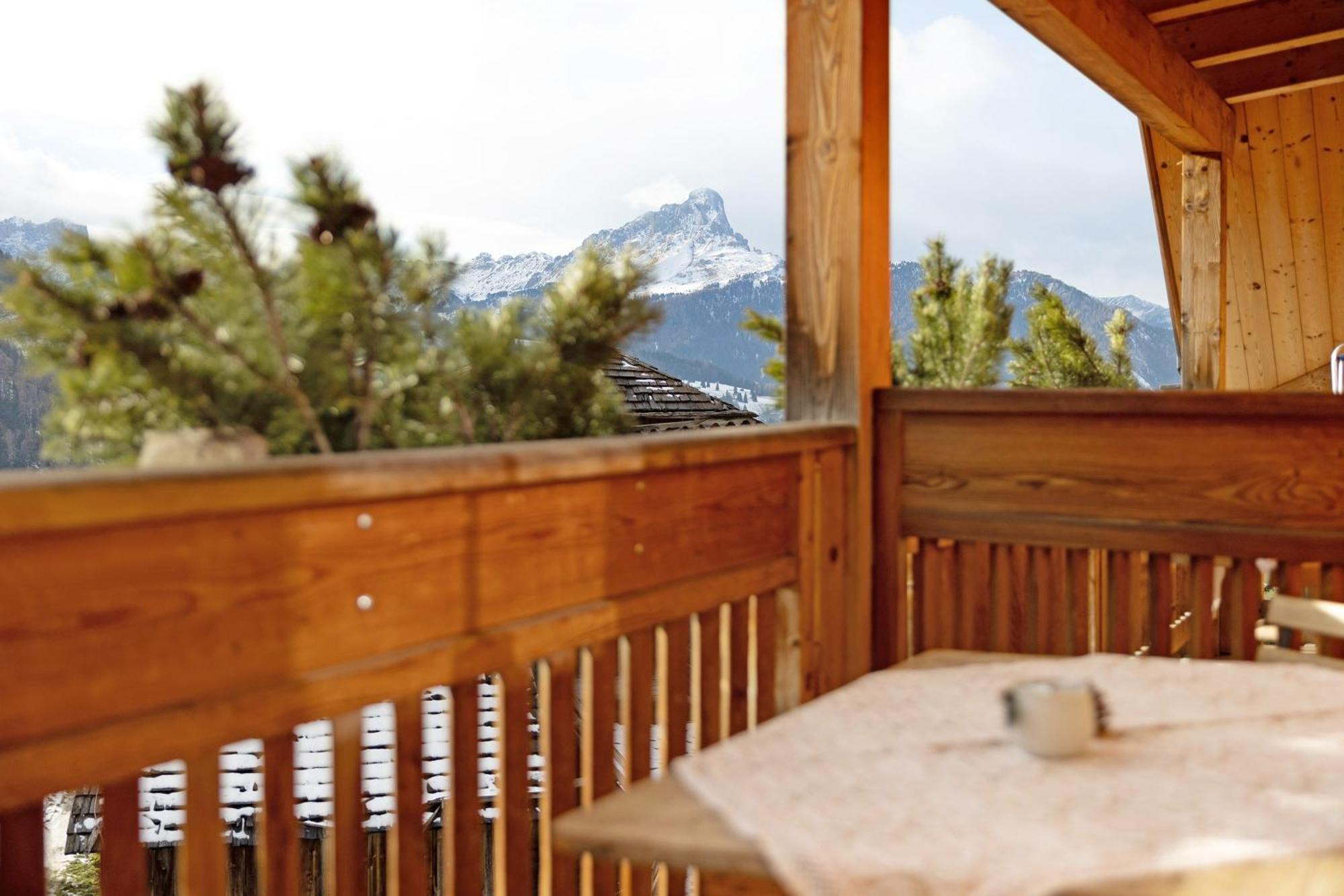 Maierhof Villa La Valle Bagian luar foto